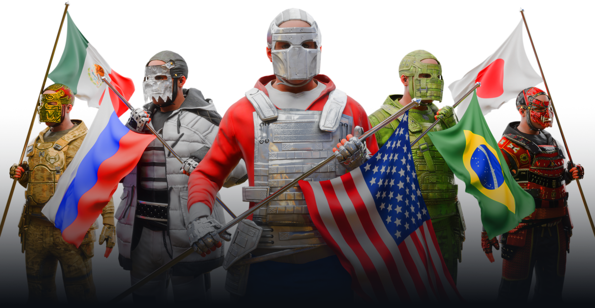 Fancy Orbs Global Warfare 3 Characters